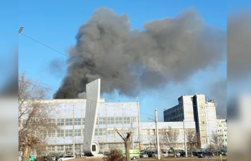 В РФ загорелся Орский механический завод